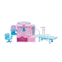 TOMY Dome Rika Rika Doll Rika Clinic Doctor Toy Set Play House Girl