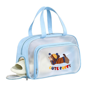 Children's swimming bag large capacity women's waterproof dry and wet separation beach bathing bag sports special storage bag