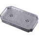 Pure tin water storage tea tray with Japanese style accessories dry brewing station
