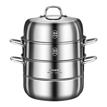 Steam 304 stainless steel household thickness multi - layer large - layer 316 - layer steam steam steam steam steam steam steam steam steam stove special for gas stove
