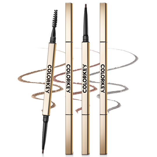 3 pieces丨Colorkey Colaqi Xiaojin chopsticks Eyebrow pencil Eyebrow powder for women waterproof and sweat-proof and not easy to decolorize