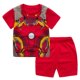 Spider-Man Anime Pajamas Marvel ເສື້ອຢືດແຂນສັ້ນຊຸດ