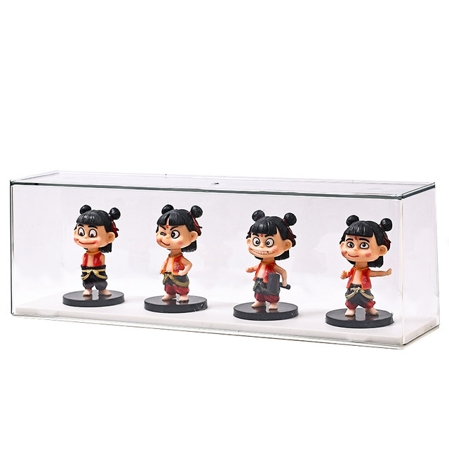 Nezha ornament figure display box blind box display cabinet