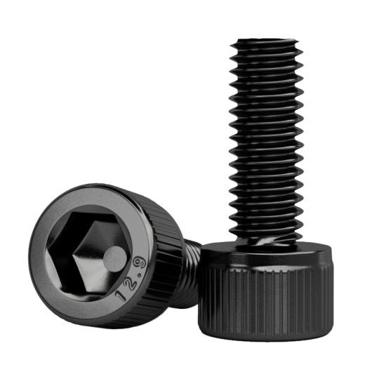 内六角螺丝 12.9级高强度螺钉圆柱头螺栓杯头螺丝钉M2M3M4M5M6M8