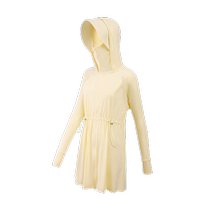 Catman UPF50 Ice Silk Sun Protection Clothing Womens Summer UV Protection Outdoor Lightweight Breathable Sun Shade Mid-Length Sun Protection Clothing