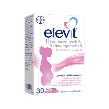German elevit active folic acid 1 stage special for pregnancy preparation