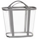 Folding dirty clothes basket