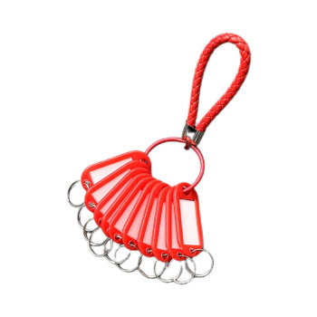 New key tray storage box key chain pendant classification key ring lock plate rental house artifact car key