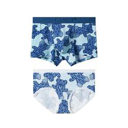 caber/Cabriel underwear ຂອງແມ່ຍິງສາມຫຼ່ຽມ lace sexy modal ຜູ້ຊາຍ boxer briefs ກາງແອວຄູ່ underwear