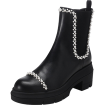 (Self-operated) SW womens thick-soled boots short boots Chelsea boots NORAH DEMPRL BOOTIE