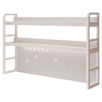 Perforated board bookshelf table rack storage rack