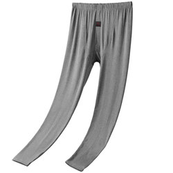 Langsha ດູໃບໄມ້ລົ່ນ trousers ຜູ້ຊາຍບາງ modal ພາຍໃນ trousers ຝ້າຍນັກສຶກສາຫນຸ່ມຜູ້ຊາຍ leggings ໃກ້ຊິດ pants ອົບອຸ່ນ