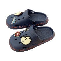 Thin Strips Mens Summer Cute Soft Dog Crocs EVA Non-Slip Outerwear Thick-soled Toe-cap Beach Shoes