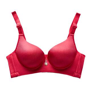 无钢圈加厚文胸超厚8CM小胸平胸专用a杯特厚调整型光面女内衣性感