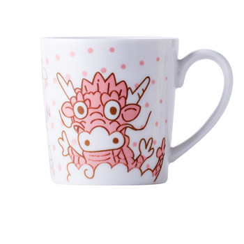 Twelve Zodiac Mugs, Household Ceramic Water Cups, Cartoon Cups, Cute Drinking Cups, Creative Couple Milk Coffee Cups