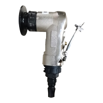 Handheld pneumatic chamfering machine metal trimming grinder 45 degree burr arc groove mini grinder crown