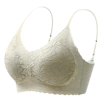 Catman Underwear Womens Push Up Small Breasts Autumn and Winter Bra to Shrink Secondary Breasts and Prevent Sagging Womens Beautiful Back Seamless Lace Bra