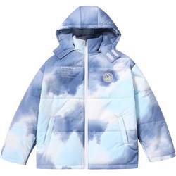 GENANX Lightning Trendy Brand Candy Color Cotton Coat Gradient Graffiti Removable Hat Design Winter Cotton Coat Coat Coat Coat Coat