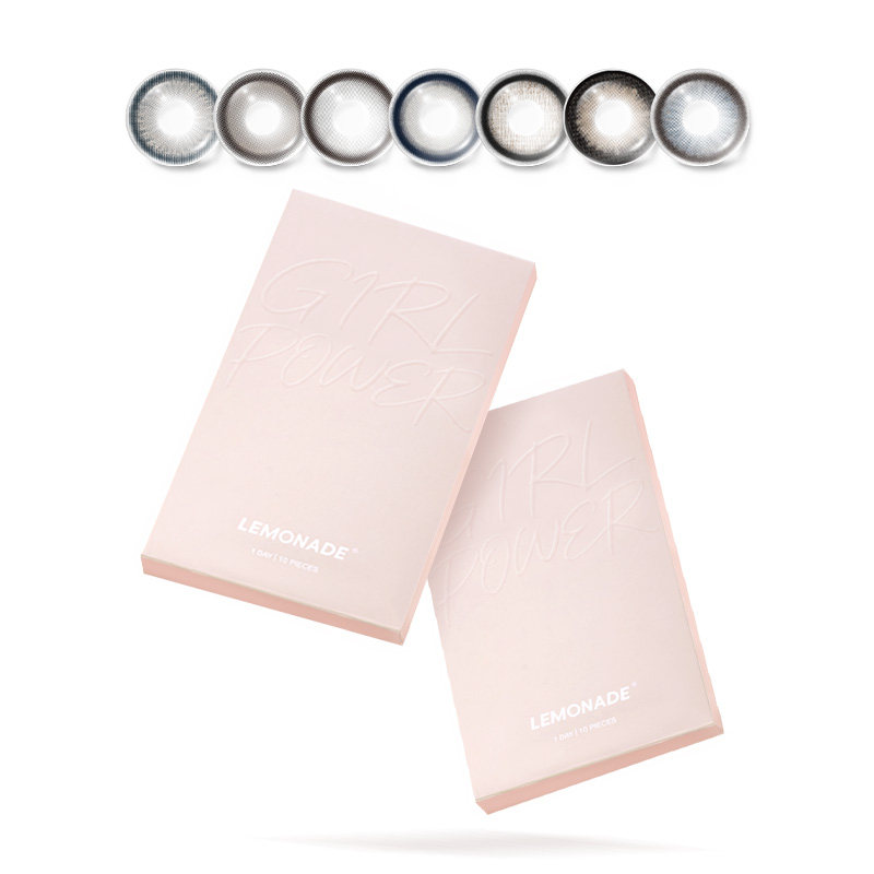 Lemonade fixed-axis high-gloss daily disposable contact lenses