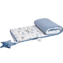 Jingqi Baby Doudou Blanket Soothes Little Starfish Childrens Cotton Cover Blanket Constant Temperature Autumn and Winter Doudou Bean Nap Bed Quilt