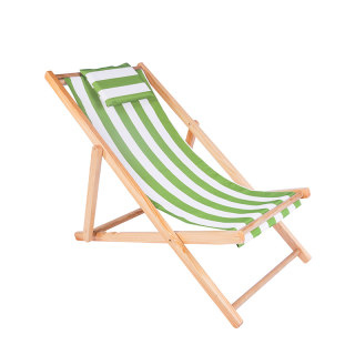 Solid Wood Beach Chair Oxford Lunch Break Portable Escort Getaway