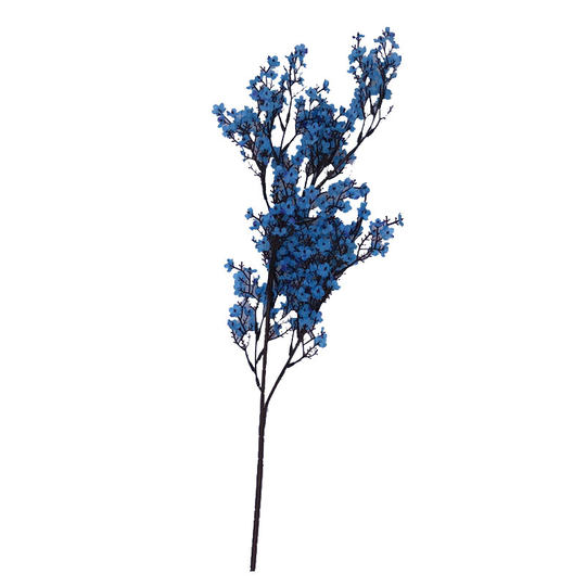 蓝色婚庆仿真花婚礼布置装饰绢花吊顶花艺插花花材雾蓝色假花花束