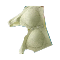 Mothers underwear front button bra seamless push-up vest for the elderly middle-aged women no rims vest style bra for women