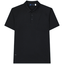 FILA Lapel cool short-sleeved POLO shirt for men 2024 autumn new business quick-drying breathable sunscreen T-shirt