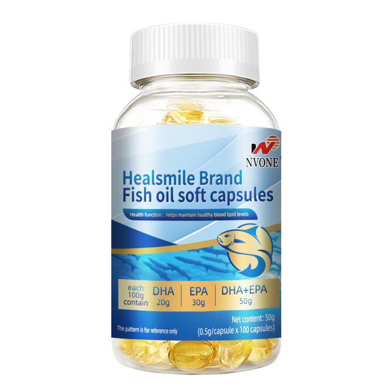 High Content Fish Oil Soft Capsule DHA+EPA