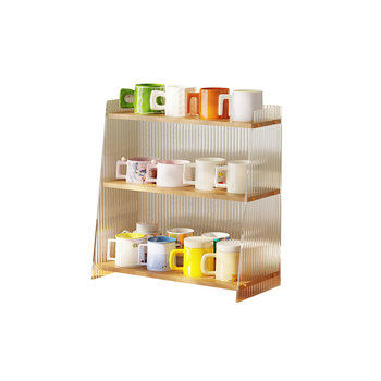 Wheat field cup holder cup storage rack