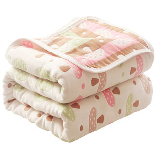 Six-layer cotton gauze towel quilt summer quilt thin section summer cool quilt children baby blanket air conditioning blanket cover quilt