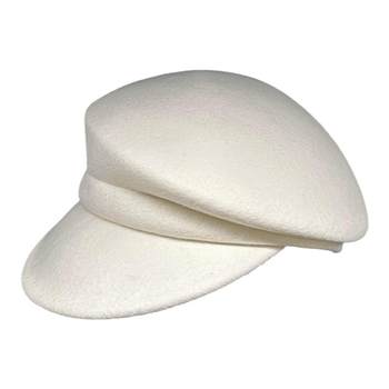 Fashion blogger women's wool top hat autumn and winter