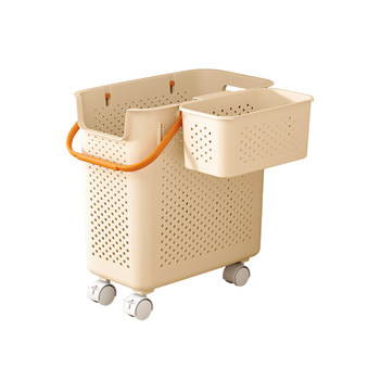Yoga mat storage basket household fitness equipment storage basket sports storage badminton storage rack basket