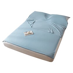 Pure Cotton Dirt-Proof Sleeping Bag for Adults, Travel Hotel Bed Sheet, Duvet Cover, Portable Four-Piece Set for Business Trips, Reusable