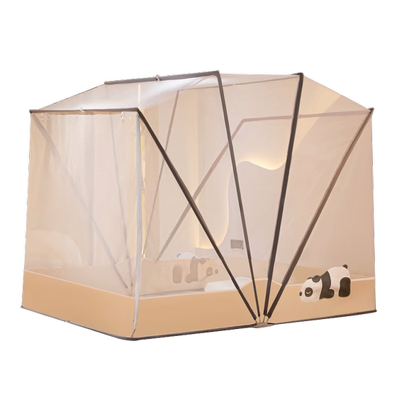 No installation foldable mosquito net anti-fall full-inclusive home bedroom large space yurt 2025 new 1 meter 5 beds
