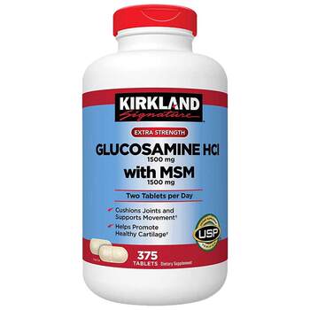 Kirkland glucosamine chondroitin ສໍາລັບສຸຂະພາບຮ່ວມກັນຂອງໄວກາງຄົນແລະຜູ້ສູງອາຍຸ