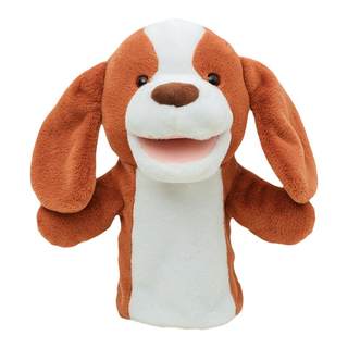 Dog gloves hand puppet long eared dog gloves doll
