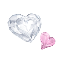 (Self-operated) Swarovski WITH LOVE heart-to-heart ornaments gift decoration