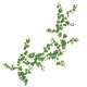 Simulated frosted forked ivy rattan home decoration