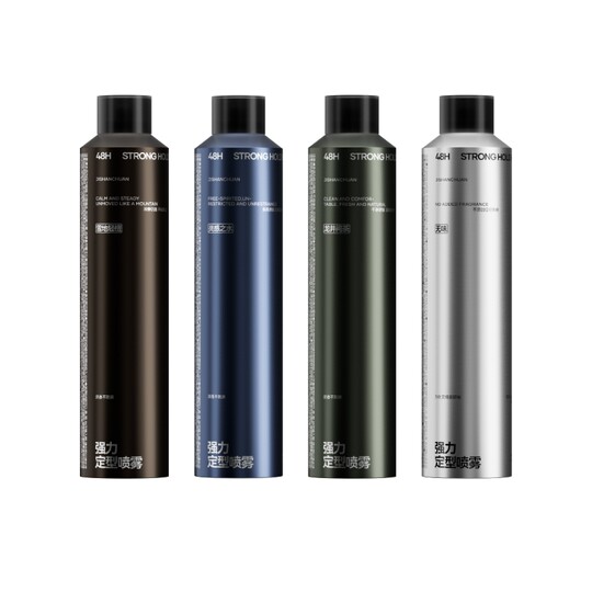 I.e. Shanchuan Men's Hairspray Spray is long-lasting and natural-looking