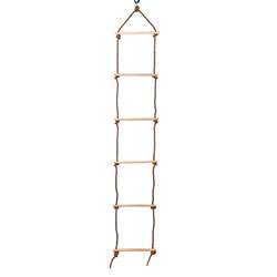 Children's six -stage ladder climbing home toy outdoor climbing exercise Qiuqian entertainment Qianqiu wooden sports amusement equipment