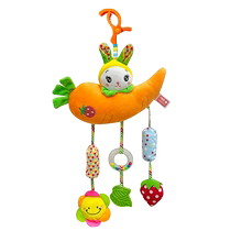 Baby stroller toy pendant car rear baby stroller wind chime safety seat soothing bed rattle hanging bell