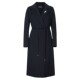 Nars wool cashmere blended woolen coat slim fit 2025 winter new mid-length coat for women