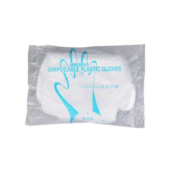 Disposable Gloves, Thickened Pe, Food Grade, General Purpose for Kitchen and Household Chores, Transparent Film Gloves, 1000 Pieces