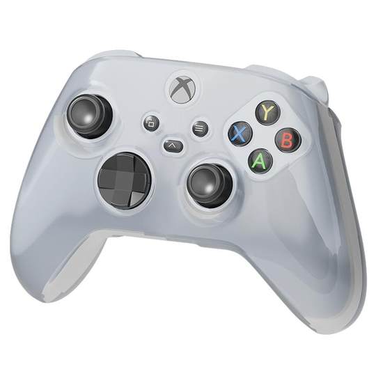 HONCAM xbox series手柄保护套透明适用于微软xbox series XSS手柄保护套pc透明水晶壳硬壳防摔防刮花配件