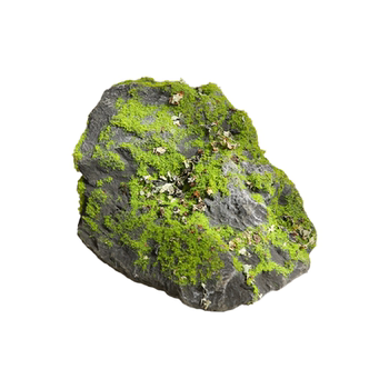 Simulated moss stone landscaping green plants landscape stone Simulated moss stone landscaping green plants landscape stone