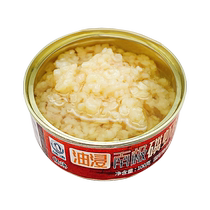 Dalian specialty canned Liaoyu ocean Antarctic krill meat 100g*4 cans of water chestnut shrimps soaked in chopped pepper and pickled pepper oil