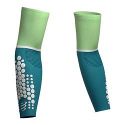 COMPRESSPORT 남성과 여성을 위한 압축 통기성 슬리브 마라톤 크로스 컨트리 러닝 사이클링 스케이트보드 보호용 팔 슬리브