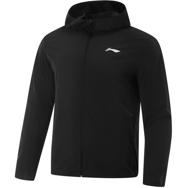 Li Ning Sports Windbreaker 2025 ຊຸດແລ່ນໃໝ່ຂອງຜູ້ຊາຍເສື້ອກັນໜາວສະທ້ອນນ້ຳກ້ອນທີ່ສະດວກສະບາຍ AFDV249