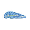 Saipos soft non-slip special-shaped leaf bedside blanket